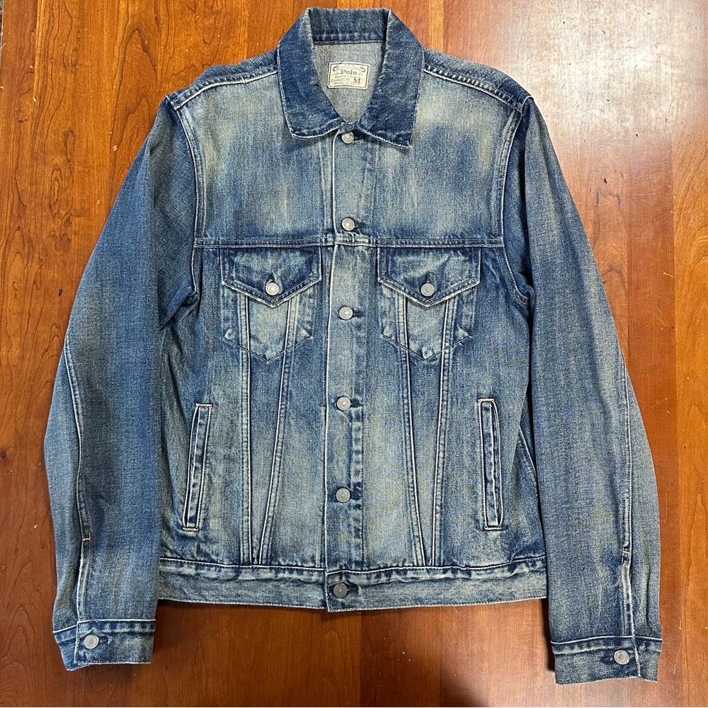 Polo Ralph Lauren Distressed Denim Jacket